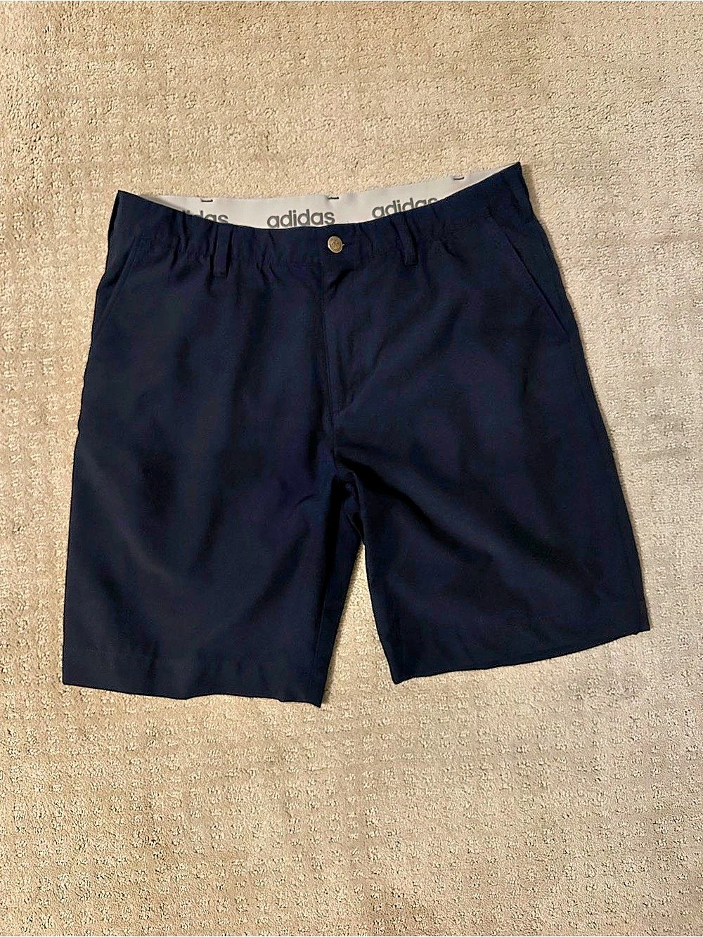 adidas Ultimate365 Golf Shorts Men's Athletic Shorts Navy, Size 34 Waist